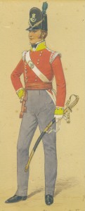 Officer 6th Foot 1814